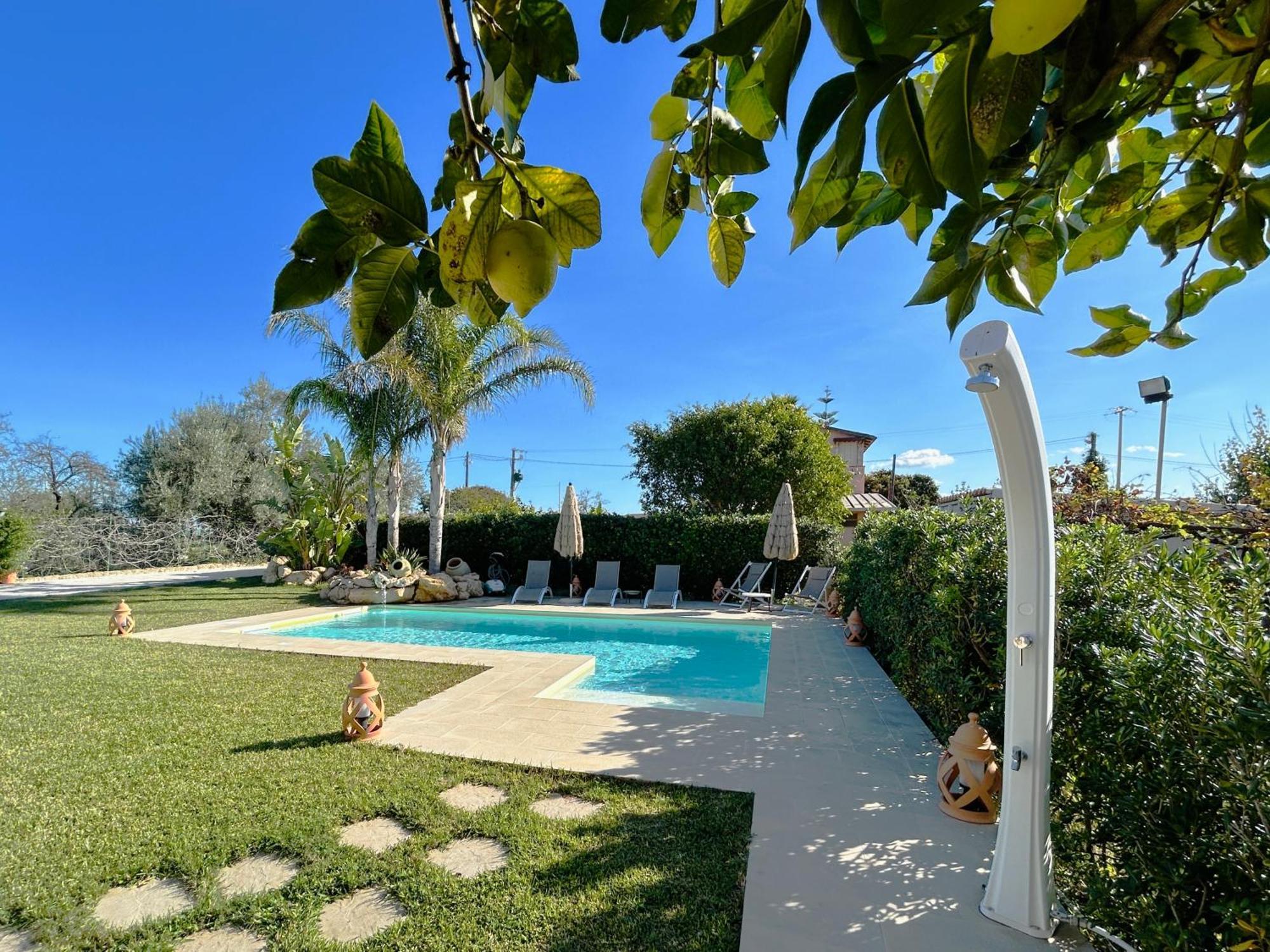 Villa Suq With Pool, Parking & Wifi Noto Exterior foto